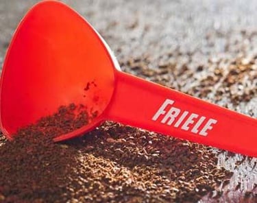 friele lage god kaffe for du starter riktig mengde kaffe er viktig for a fa det beste resultatet